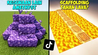 Membuktikan 12 Teori yang ada di  Minecraft Hack Tiktok yang 100% Berhasil :))