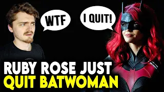 Ruby Rose Just QUIT Batwoman... Is THIS Why?