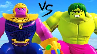 THANOS (Infinity War) VS HULK - EPIC FIGHT BATTLE