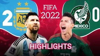 Argentina vs Mexico Highlights Full Match | argentina vs mexico Fifa world cup 2022