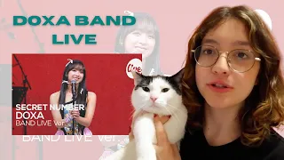 SECRET NUMBER - “DOXA” Band LIVE Concert [it's Live] K-POP live music show Reaction