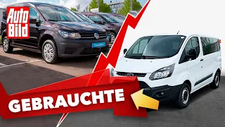 VW Caddy & Ford Transit Custom | Das Gebrauchtwagen-Battle mit Conny Poltersdorf & Moritz Doka