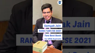 Don't Miss These Top 2 Books for UPSC Exam Preparation | Rank 7 CSE 2021 Samyak Jain #upscmotivation