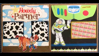 Toy Story, 12x12 Scrapbook Layout