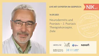 Neurodermitis und Psoriasis – 2. Psoriasis Therapiekonzepte, Ziele – Prof. Dr. Ulrich Mrowietz