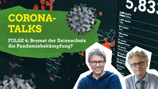 LIVE: Corona-Talks (Folge 4) - Bremst der Datenschutz die Pandemiebekämpfung?