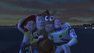 Вуди и Базз спасают Джесси. История игрушек 2 (Toy story 1999)