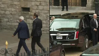 Foreign leaders arrive at Westminster Abbey for Queen's funeral | AFP