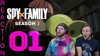 SOS Bros React - SpyxFamily Season 2 Episode 1 - Let's Follow Mama and Papa