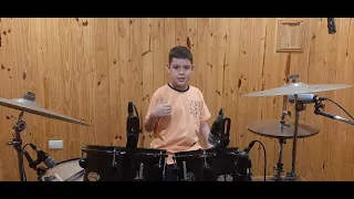 Fiesta en el desierto - Drum Cover - Joshua Eschenmoser - 7 años