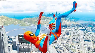 GTA 5 Epic Ragdolls/Spiderman 4K Compilation with GTA jungle EPISODE #221  GTA 5  [Funny Moments]
