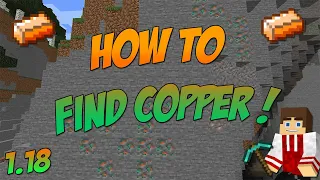 Minecraft 1.18 How to find Copper