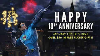 Happy 10th Anniversary DCUO!