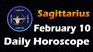 Sagittarius Horoscope Today, Sagittarius Tarot today, 10th February 2023 #SagittariusHoroscope