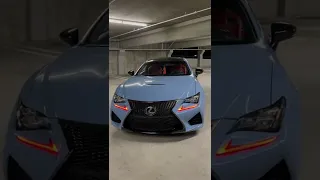 Lexus RCF 2017 With TeckWrap China Blue Color