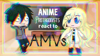 Anime Protagonists React To AMVs || Part 1 ||