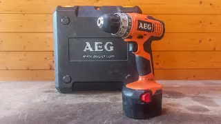 Cordless screwdriver AEG BS 12 G test