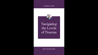 Navigating the Levels of Trauma Course  | Thomas Hübl