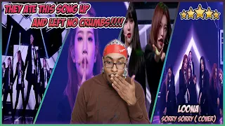 LOONA (이달의소녀) - Sorry Sorry Special Stage Cover Reaction | What Can't They Do!!! 🤯