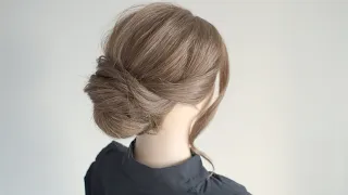 Elegant hair with a beautiful silhouette