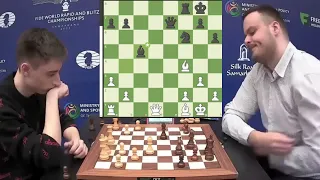 Ohh No my Queen | Daniil Dubov vs Aleksandar | World Blitz Championship 2023