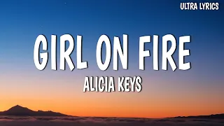 Alicia Keys - Girl On Fire (Lyrics)