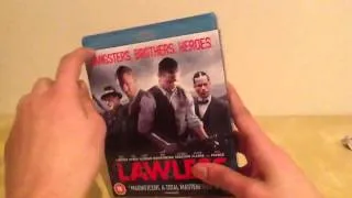 Lawless Blu Ray Unboxing