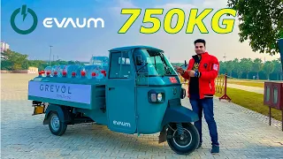Electric 3 wheeler loading auto details and review from GREVOL - Hindi - King Indian
