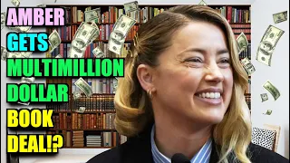 Amber Heard gets a MULTIMILLION Dollar Book Deal!?