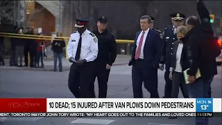 Toronto Police Chief Mark Saunders gives update on van attack investigation
