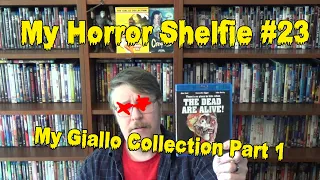My Horror Shelfie 23 - Giallo Collection Part 1