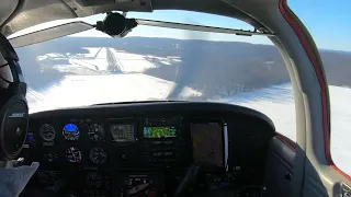 Gusty Crosswind Landing - Piper Tomahawk