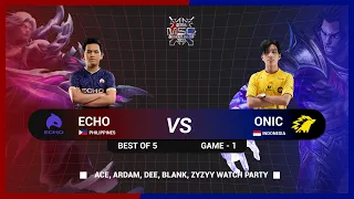 [Game - 1] ECHO vs ONIC MSC 2023