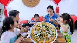 A new way to eat swimming crabs, steamed eggs with swimming crabs, very delicious