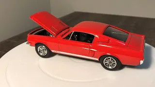 Model Car Building - AMT 1968 Shelby GT-500 in 1/25th