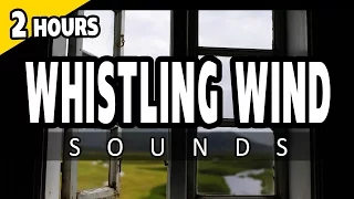 🎧 WIND SOUNDS - Wind Whistling through a Window - SLEEP SOUNDS for Relaxing, Ambience, White Noise