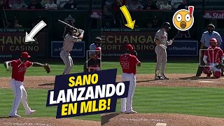 Increible! Miguel Sano Debuta Como Lanzador En MLB l Miren Como Tiro