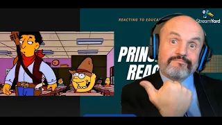 High School Principal Reacts - The Simpsons S2E19 - "Lisa's Substitute" Reaction Video