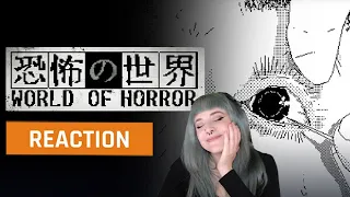 My reaction to the World of Horror Official Trailer | GAMEDAME REACTS