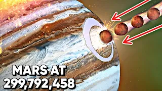 Throwing Planets in JUPITER at LIGHT SPEED!! Episode 4 | Universe Sandbox 2