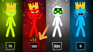 HOW 🤯 How is it possible ? - Hacker vs 3 Kings Stickman Party