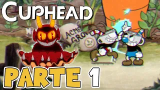 ¡LA PRIMERA SERIE CON MI HERMANO! | PARTE #1 | CUPHEAD (MULTIJUGADOR) | CHEQUIO & BORJAMIN