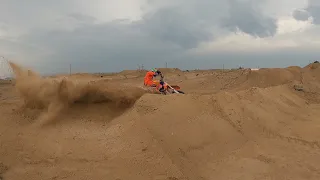 Jeffrey Herlings practice at Dubai Motocross Track