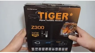 Видео обзор спутникового ресивера Tiger Z300