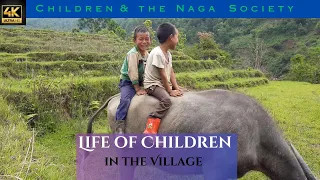 Children Life in the Village, Naga Society, North East, India