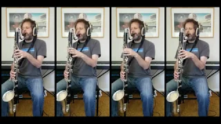 Oblivion (Astor Piazzolla) for bass clarinet quartet