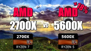 2700X vs 5600X - 2060S 💥 CSGO 💥 Fortnite 💥 PUBG 💥 GTAV 💥 Overwatch.