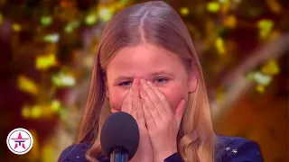 TOP 10 GOLDEN BUZZER KID SINGERS! Auditions From America's Got Talent & Britain's Got Talent