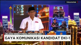 Jelang Debat Final Pilkada DKI Putaran Kedua; Ahok-Djarot dan Anies-Sandi