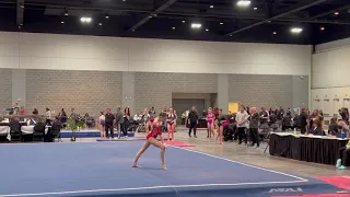 L9 Floor - 2022 Regionals: 9.75 (1st) - Morgan Clements